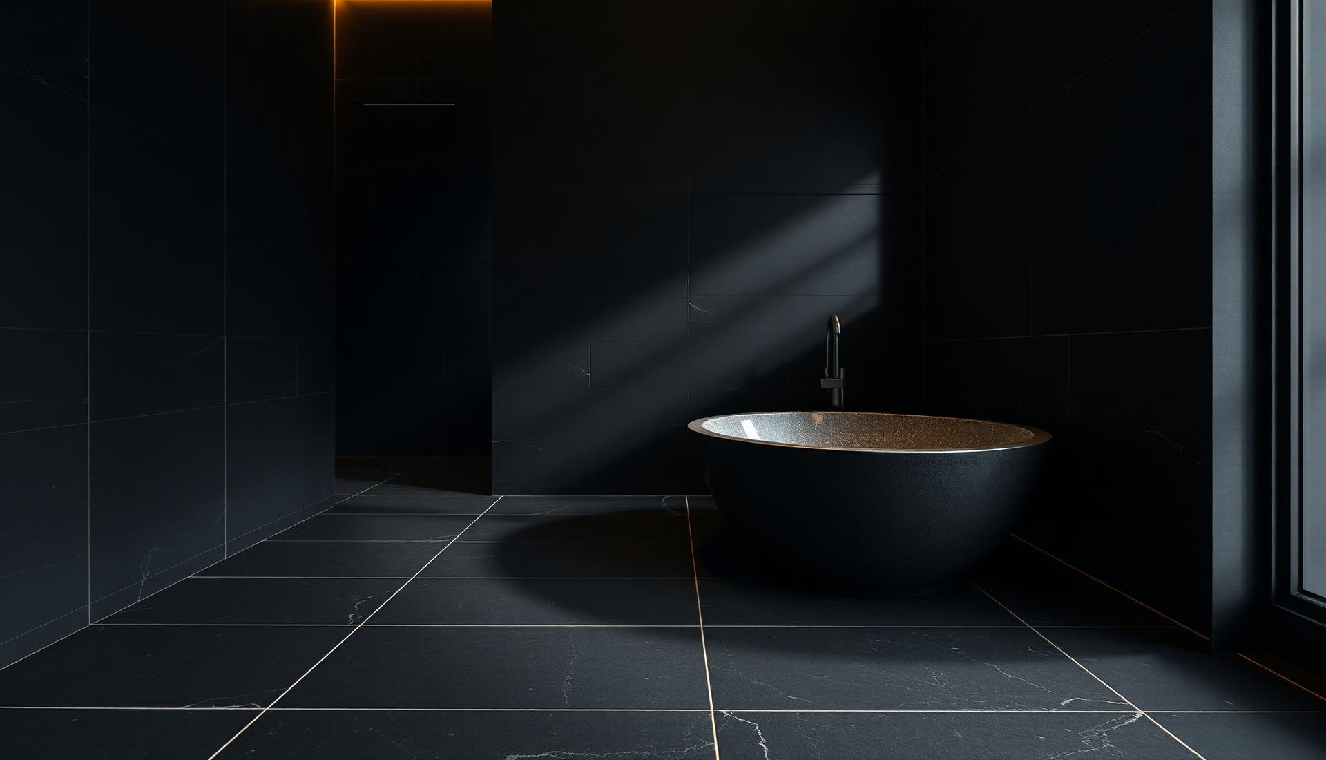 Premium silicone sealing in a modern Gold Coast bathroom